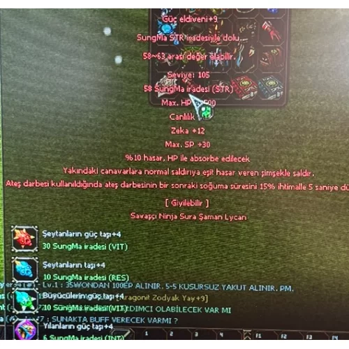  Güç Eldiveni +9